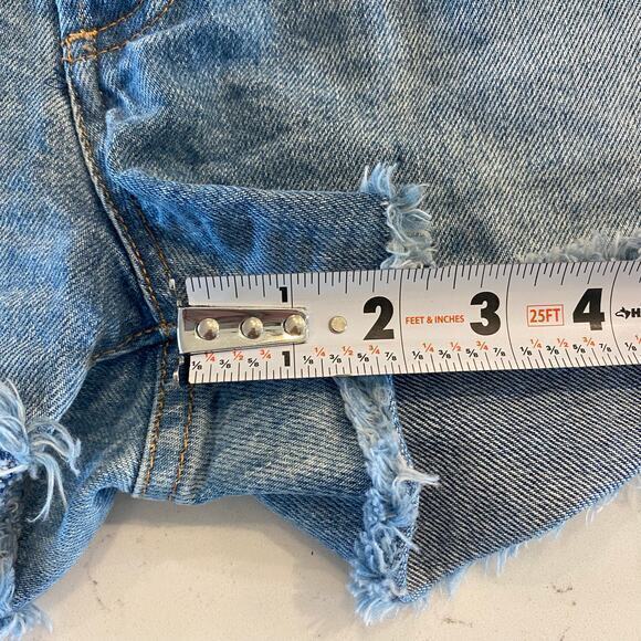 Denim Forum the ex-boyfriend hi-rise denim‎ shorts size 29 - Picture 11 of 12